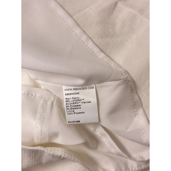 ME+EM Dress 2 Womens White Contour Seamed Pocketed - Picture 8 of 8